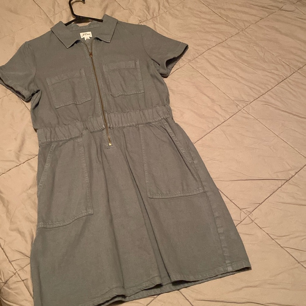 J.Crew denim mini dress